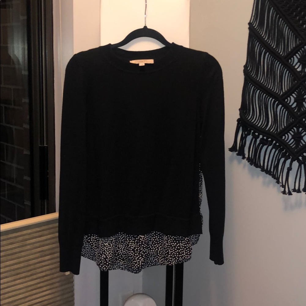 LOFT Mixed Media Sweater